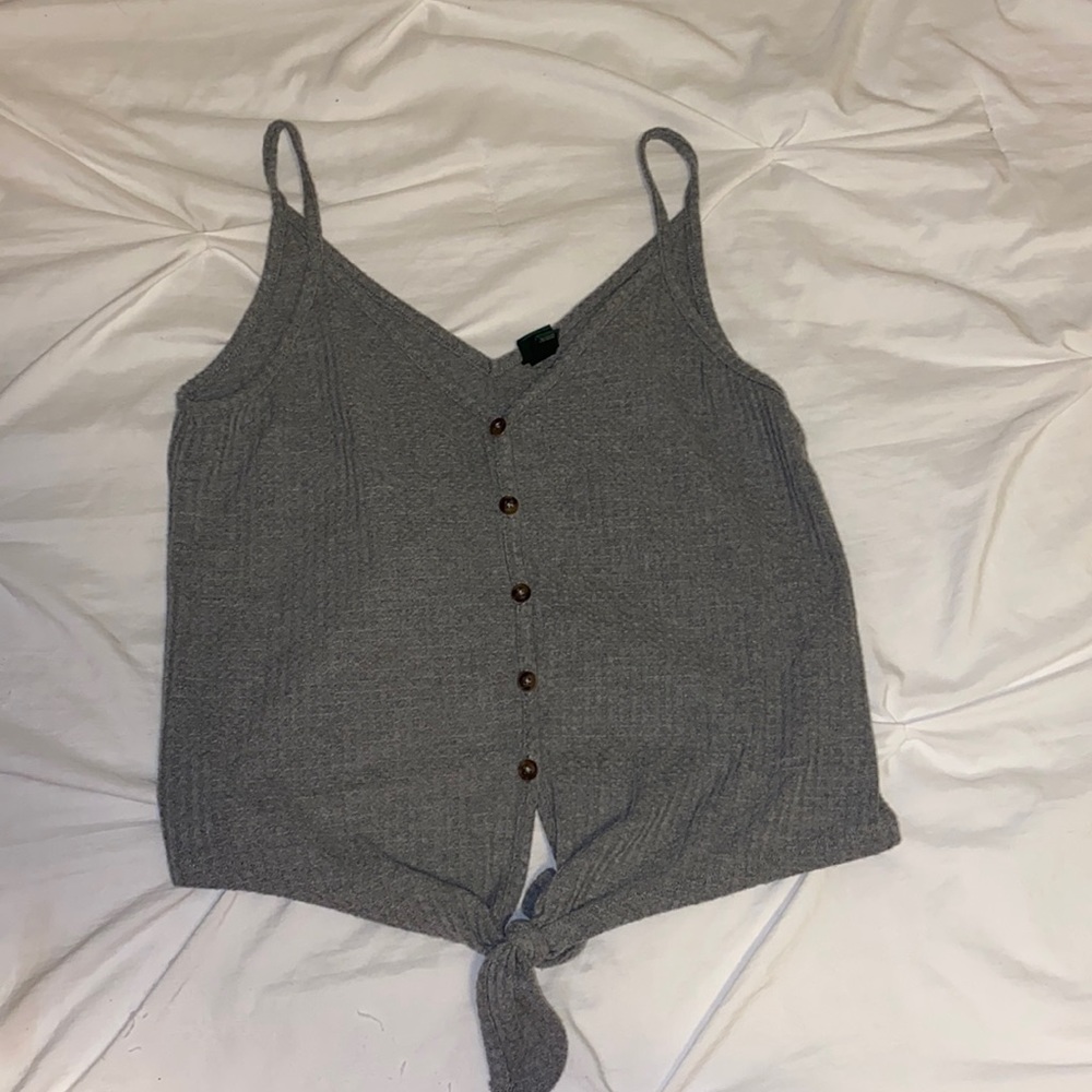 Grey tank top
